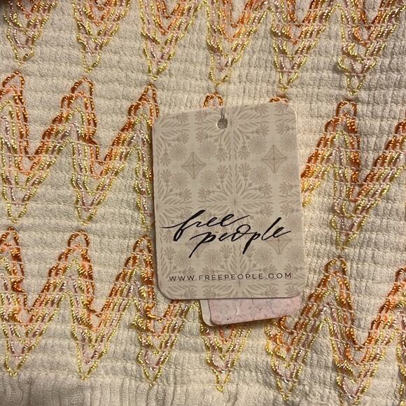 Free People Sweet Nothings Midi-Solid Sleeveless Boho Dress in Marshmellow L - Picture 5 of 5